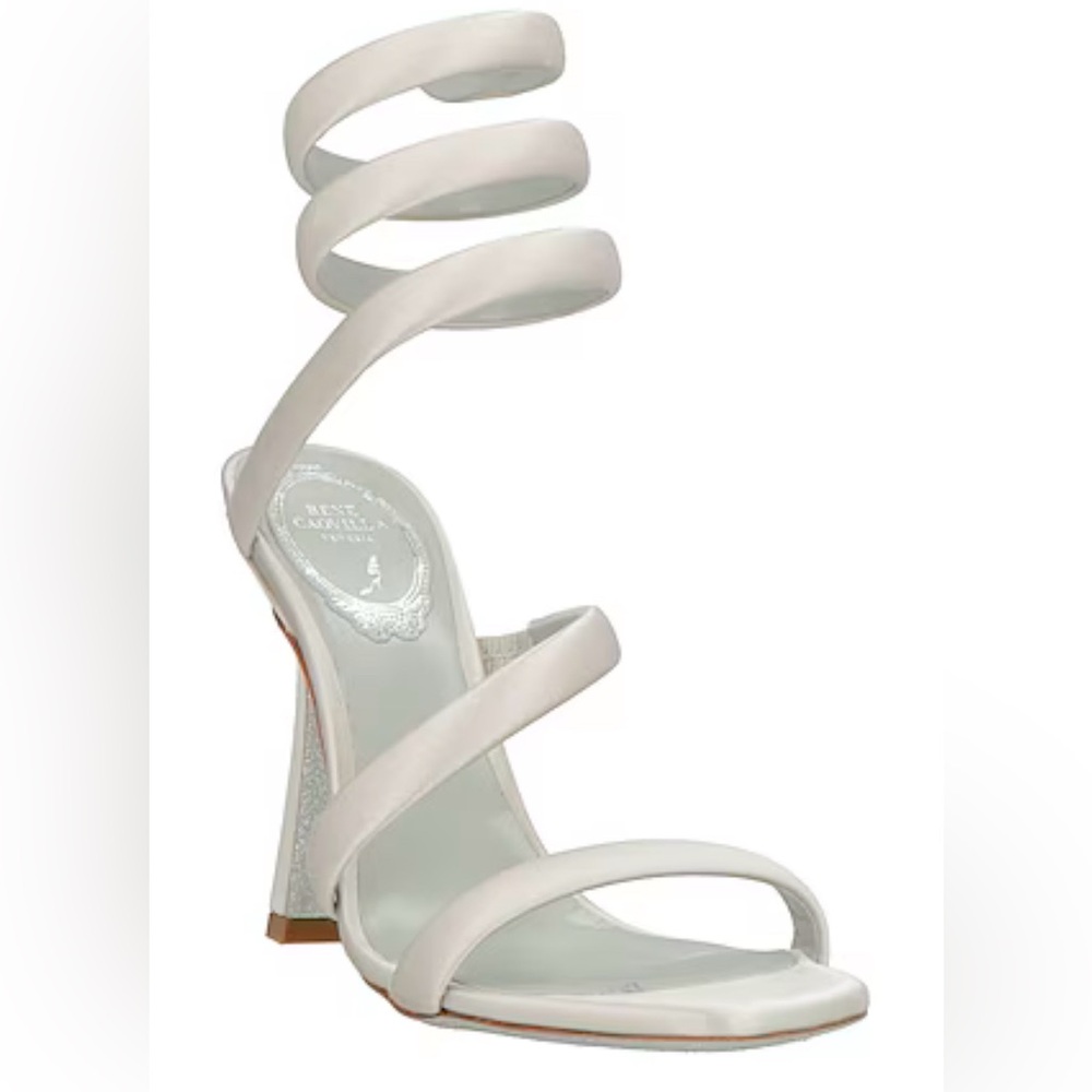 Rene Caovilla Satin Sandal
